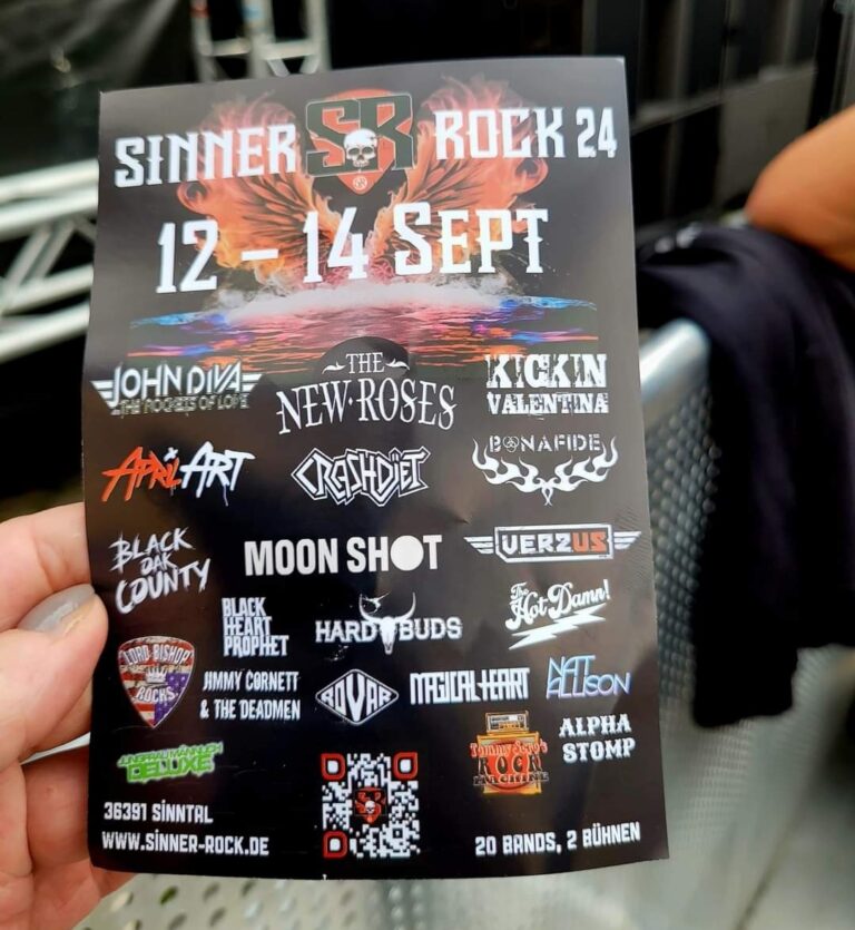 Dienstag 3.September ab 19:00 Uhr Sinner Rock Spezial bei Radiomkw.fm Die Sendung zum Mega Event in Sinntal Altengronau. Mit Jürgen Seuring, Mike Langer FFM Rock Magazin, Markus Nestele, Anja Merlin und Gästen