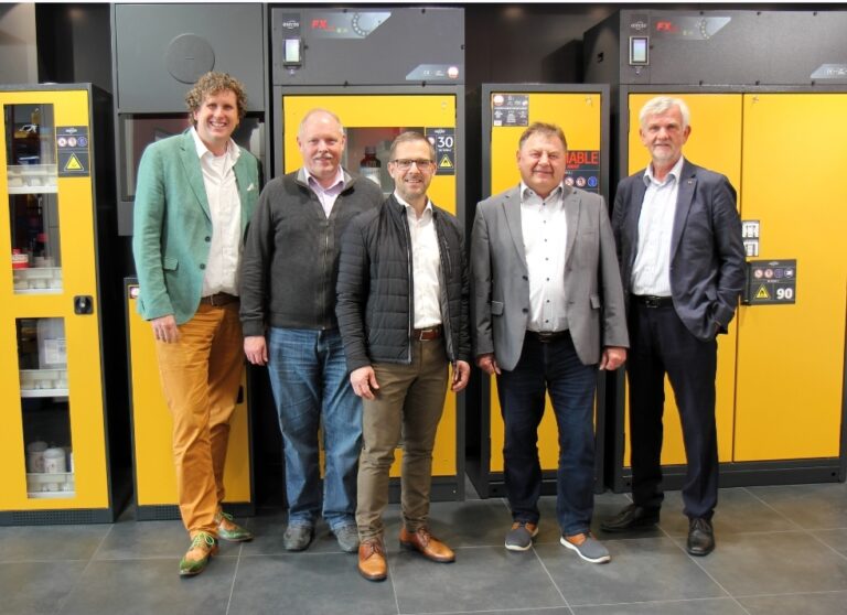 Markus Kern besucht asecos Austausch und Einblicke beim Weltmarktführer in Gründau